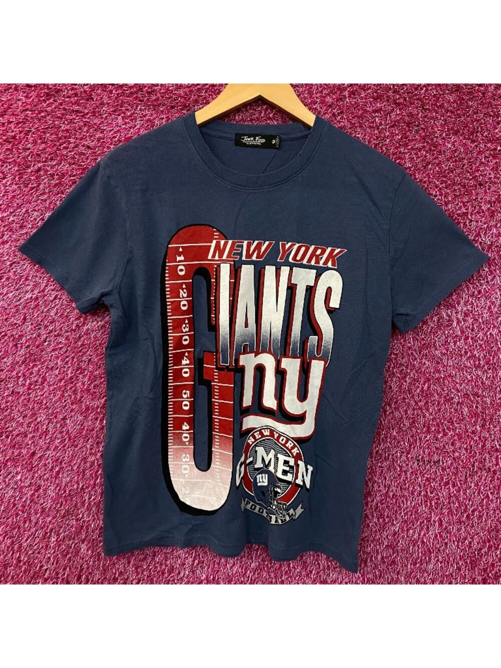 Junk Food Clothing New York Giants G-Men Graphic Women's T-Shirt Small